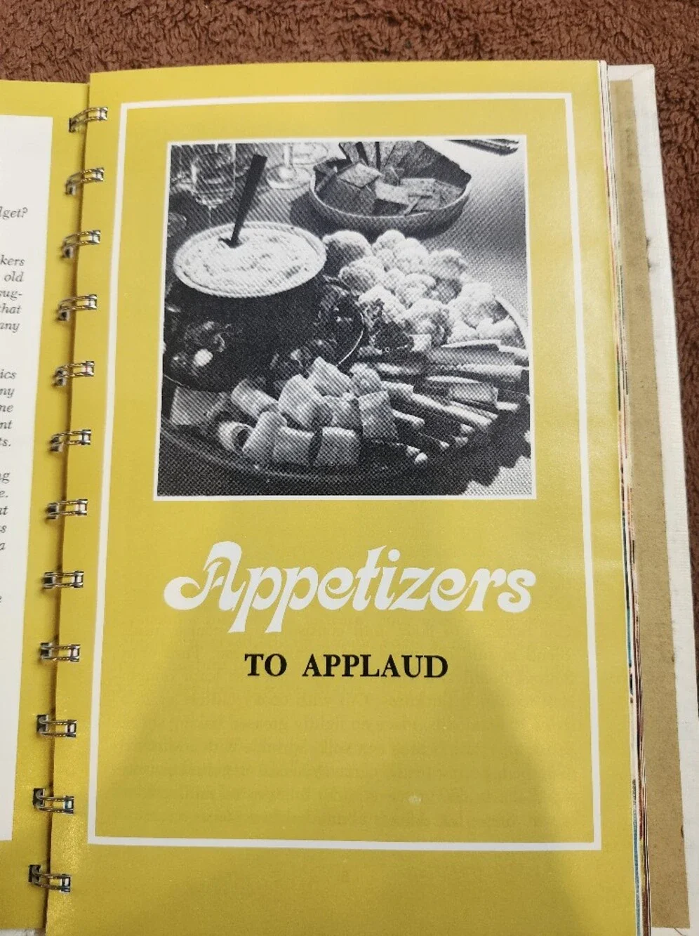 Country Cooking with Flair Cookbook Vintage 1975